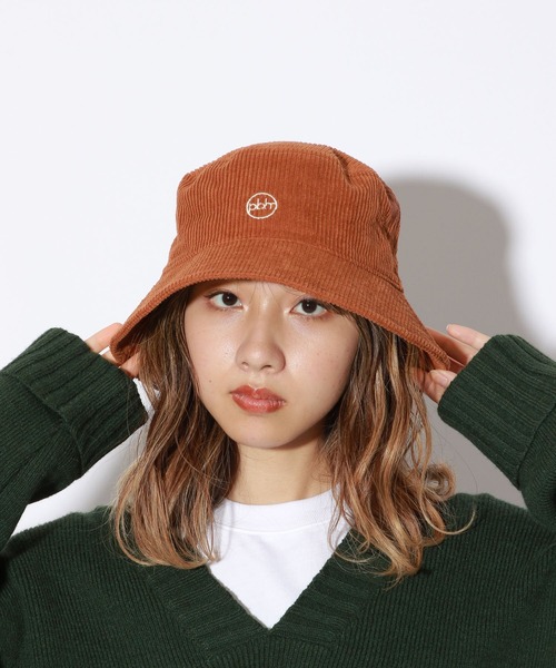 PBLIM（ページボーイリム）の「【PAGEBOYLIM】コーデュロイバケハ（ハット・レディース・ブラック/グリーン/アイボリー/ブルー系その他5/キャメル・FREE）」の18枚目の写真