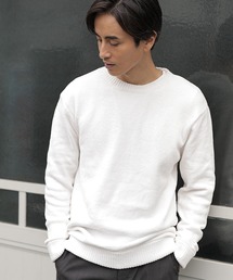 UNION STATION（ユニオンステーション）の「クルーネックモールニット（ニット/セーター）」