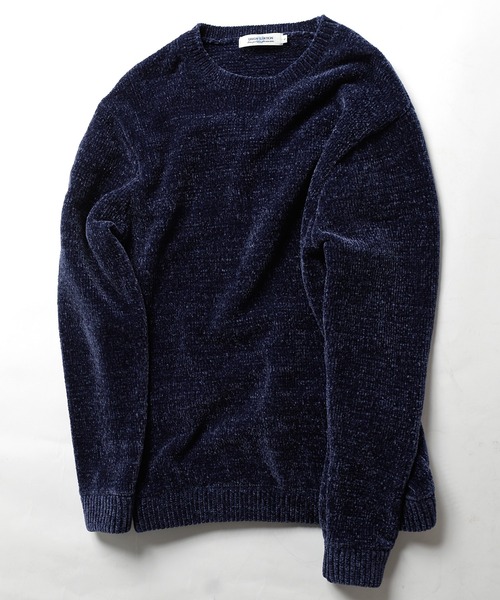 UNION STATION（ユニオンステーション）の「クルーネックモールニット