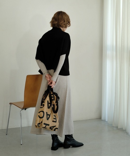 Bab(バブ)の「【WEB限定】アルファベットトートバッグ(トートバッグ・レディース・ブラウン/アイボリー/ベージュ・ONESIZE)」の10枚目の写真