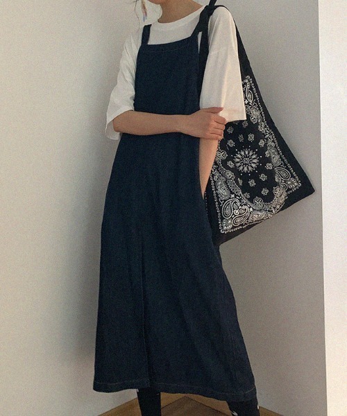 yuue' ( wear )(ユーイ)の「バンダナトートバッグ(トートバッグ・レディース・ブラック・FREE)」の7枚目の写真