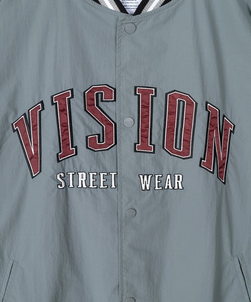 VISION STREET WEAR（ヴィジョンストリートウェア）の「【VISION STREET  WEAR/ヴィジョンストリートウェア】ナイロンワッペン スタジャン（スタジャン・メンズ・ブラック/グリーン/グレイッシュブルー・M/L/XL）」の13枚目の写真