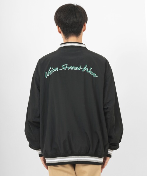 VISION STREET WEAR（ヴィジョンストリートウェア）の「【VISION STREET  WEAR/ヴィジョンストリートウェア】ナイロンワッペン スタジャン（スタジャン・メンズ・ブラック/グリーン/グレイッシュブルー・M/L/XL）」の9枚目の写真