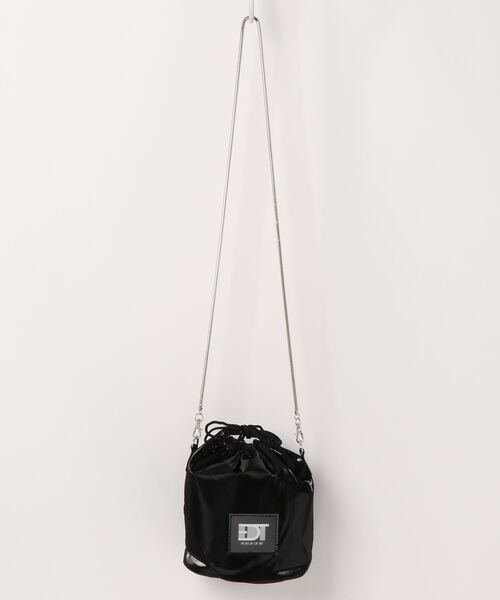 EDT（イーディーティー）の「【EDT/イーディーティー】slingbag_DEVI_EMOA（ショルダーバッグ・レディース・グレー/ホワイト/ブラック・FREE）」の2枚目の写真