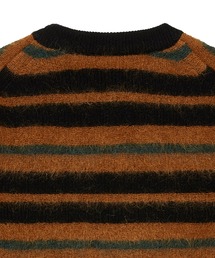 PS BY PAUL SMITHストライプ柄クルーネックレーヨンニットカットソー PS Paul Smith 【公式】Sports Stripe Zebra クルーネックニット