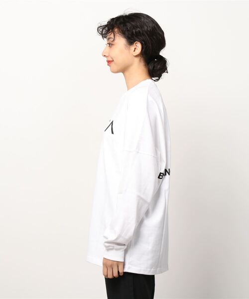 RVCA（ルーカ）の「[RVCA/ルーカ] BIG RVCA ロゴプリントロンT（Tシャツ/カットソー・レディース・ホワイト/ブラック・S/M/L）」の20枚目の写真