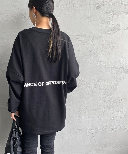 RVCA（ルーカ）の「[RVCA/ルーカ] BIG RVCA ロゴプリントロンT（Tシャツ/カットソー・レディース・ホワイト/ブラック・S/M/L）」の5枚目の写真
