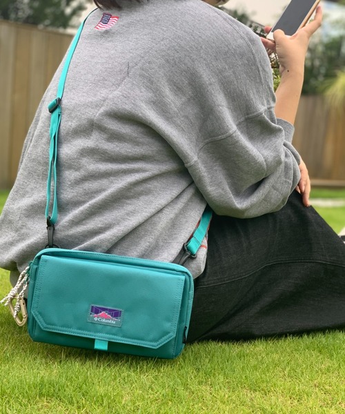 Columbia（コロンビア）の「【Columbia】プライスストリーム ショルダーウォレット（ショルダーバッグ・レディース・ブラック/ネイビー/オレンジ/グリーン/グレイッシュベージュ・FREE）」の3枚目の写真