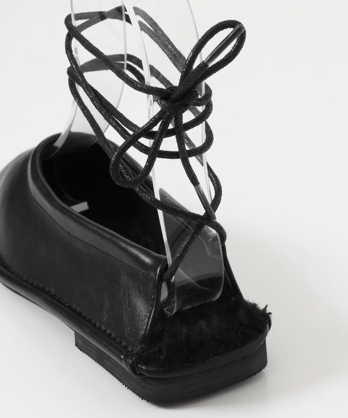 KBF（ケイビーエフ）の「スクエアステッチレースアップパンプス∴（パンプス・レディース・ブラック/ベージュ/ブラウン・38/36/37）」の6枚目の写真