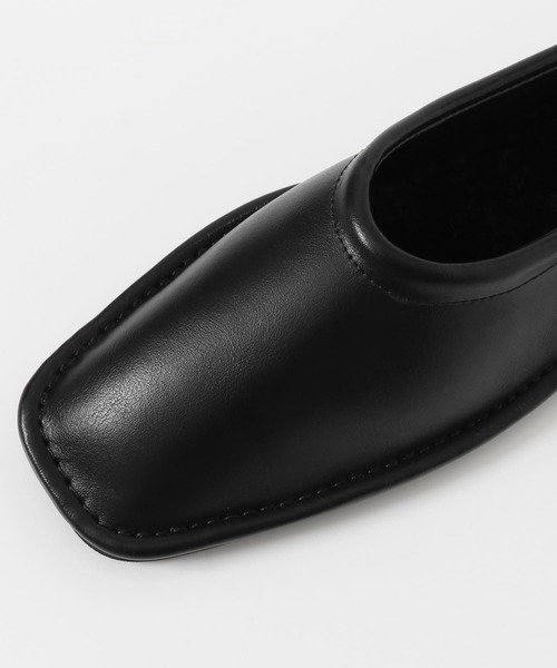 KBF（ケイビーエフ）の「スクエアステッチレースアップパンプス∴（パンプス・レディース・ブラック/ベージュ/ブラウン・38/36/37）」の12枚目の写真