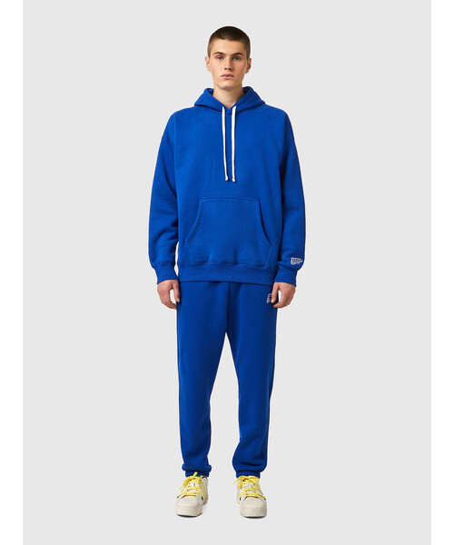 DIESEL（ディーゼル）の「メンズ パーカー リラックス ロゴエンブロイダリー（パーカー・メンズ・ブルー/イエロー/ブラック/グレー・MEDIUM/XX-LARGE/LARGE/X-LARGE/SMALL/X-SMALL/XXX-LARGE）」の16枚目の写真