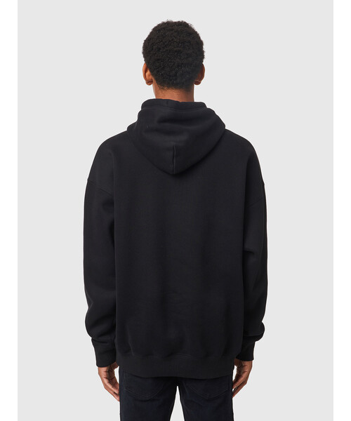 DIESEL（ディーゼル）の「メンズ パーカー リラックス ロゴエンブロイ