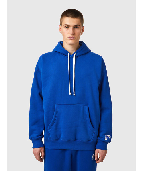 DIESEL（ディーゼル）の「メンズ パーカー リラックス ロゴエンブロイダリー（パーカー・メンズ・ブルー/イエロー/ブラック/グレー・MEDIUM/XX-LARGE/LARGE/X-LARGE/SMALL/X-SMALL/XXX-LARGE）」の13枚目の写真