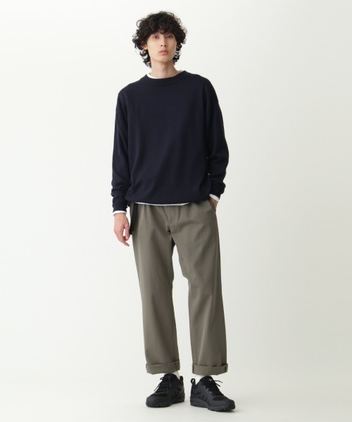 トップス MARGARET HOWELL FINE MERINO WOOL MARGARET HOWELL（マーガレットハウエル）の「WASHED FINE MERINO