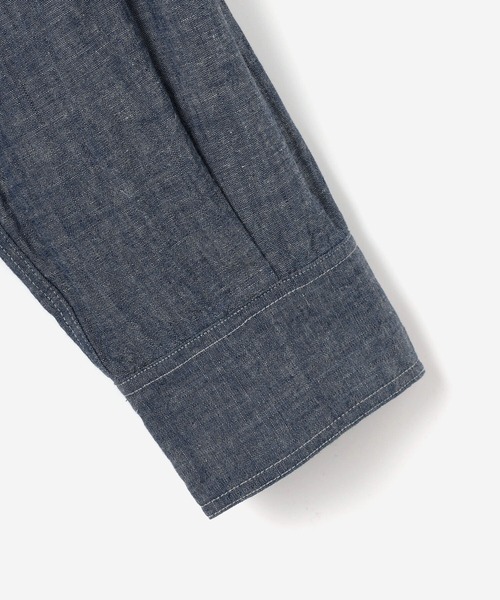 Buzz Rickson's（バズリクソンズ）の「【BUZZ RICKSON'S】〈別注〉シャンブレーユーティリティーシャツ MEN（シャツ/ブラウス・メンズ・ブルー・MEDIUM/X-LARGE/LARGE/XX-LARGE）」の8枚目の写真