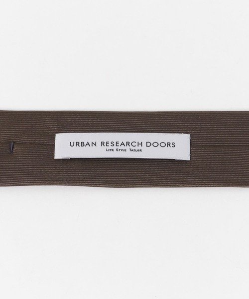 URBAN RESEARCH DOORS(アーバンリサーチドアーズ)の「LIFE STYLE TAILOR 21AW国内タイ無地2(ネクタイ・メンズ・ネイビー/ブラウン・FREE)」の4枚目の写真