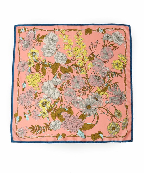 MANIPURI / FLOWER シルクスカーフ