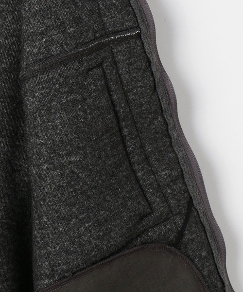 Grand PARK（グランドパーク）の「ビッグシルエットの裏なし　スタンドボアブルゾン（その他アウター・レディース・ホワイト/グレー・FREE）」の13枚目の写真