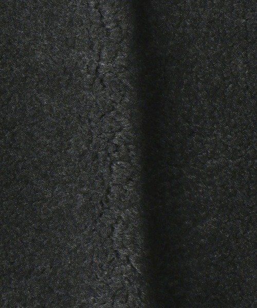 Grand PARK（グランドパーク）の「ビッグシルエットの裏なし　スタンドボアブルゾン（その他アウター・レディース・ホワイト/グレー・FREE）」の15枚目の写真