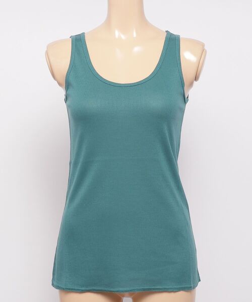 RAWLIFE（ロウライフ）の「RAWLIFE/ロウライフ/テレコタンクトップ（タンクトップ・レディース・ピンク/レモンイエロー/ターコイズブルー・FREE）」の2枚目の写真