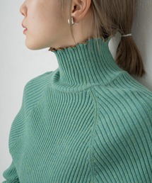 Kastane | MIXメロウハイネックリブニット(ニット/セーター)