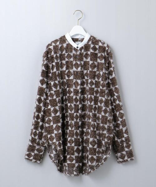 トップス 6(ROKU) COTTON KIKA SHIRT 6（ロク）の「＜6(ROKU)＞CUTSEW KIKA SHIRT/シャツ（シャツ/ブラウス