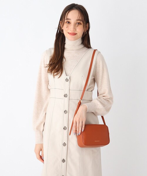 OPAQUE.CLIP(オペークドットクリップ)の「◆リザード調ミニショルダー(ショルダーバッグ・レディース・カーキ/イエロー/キャメル・00)」の3枚目の写真