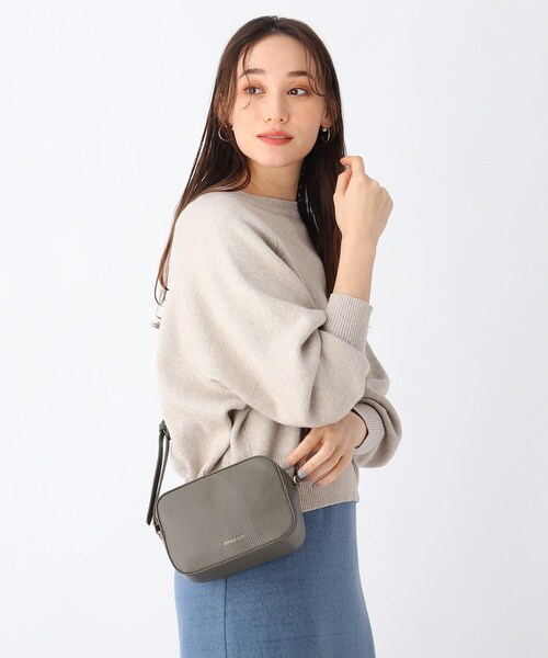 OPAQUE.CLIP(オペークドットクリップ)の「◆リザード調ミニショルダー(ショルダーバッグ・レディース・カーキ/イエロー/キャメル・00)」の1枚目の写真