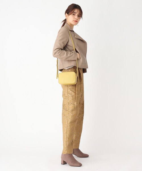 OPAQUE.CLIP(オペークドットクリップ)の「◆リザード調ミニショルダー(ショルダーバッグ・レディース・カーキ/イエロー/キャメル・00)」の13枚目の写真