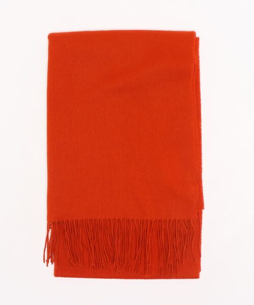 N.（N. Natural Beauty Basic）（エヌエヌナチュラルビューティーベーシック）の「ウールムジストール（ストール/ショール・レディース・グレー/ホワイト/ベージュ/オレンジ・ﾌﾘ-）」の14枚目の写真