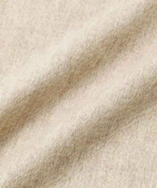 N.（N. Natural Beauty Basic）（エヌエヌナチュラルビューティーベーシック）の「ウールムジストール（ストール/ショール・レディース・グレー/ホワイト/ベージュ/オレンジ・ﾌﾘ-）」の13枚目の写真