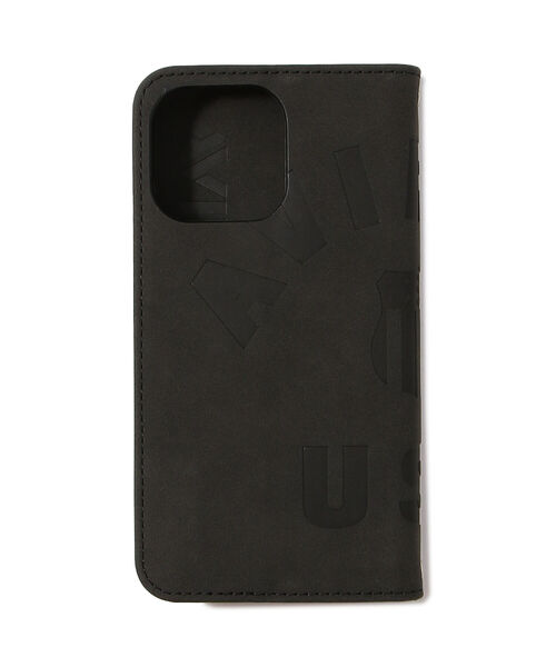 AVIREX（アヴィレックス）の「手帳ケース ロゴ iPhone 13 Pro BLACK / AVIREX / アヴィレックス / ブラック（その他小物・メンズ・ブラック・FREE）」の2枚目の写真