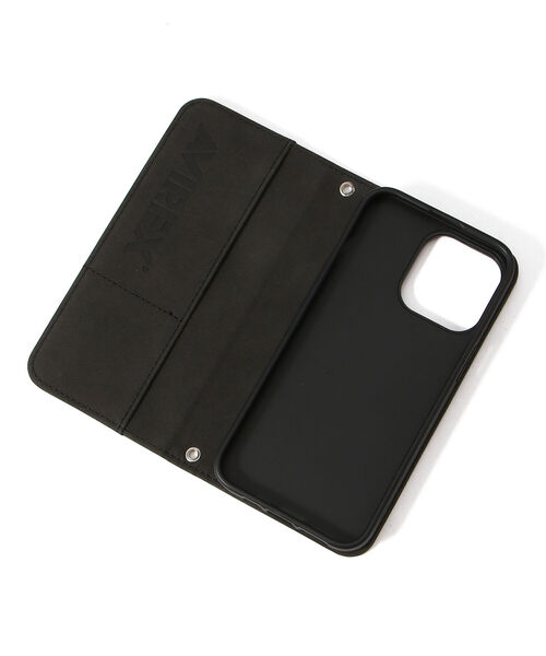AVIREX（アヴィレックス）の「手帳ケース ロゴ iPhone 13 Pro BLACK / AVIREX / アヴィレックス / ブラック（その他小物・メンズ・ブラック・FREE）」の3枚目の写真