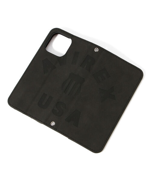 AVIREX（アヴィレックス）の「手帳ケース ロゴ iPhone 13 Pro BLACK / AVIREX / アヴィレックス / ブラック（その他小物・メンズ・ブラック・FREE）」の8枚目の写真