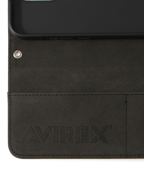 AVIREX（アヴィレックス）の「手帳ケース ロゴ iPhone 13 Pro BLACK / AVIREX / アヴィレックス / ブラック（その他小物・メンズ・ブラック・FREE）」の5枚目の写真