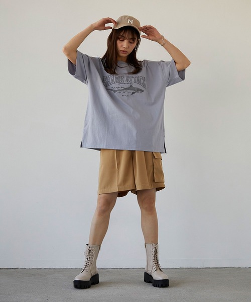 179/WG（イチナナキュウダブルジー）の「ベースボールキャップ（キャップ・レディース・ベージュ/ブラック・FREE）」の10枚目の写真