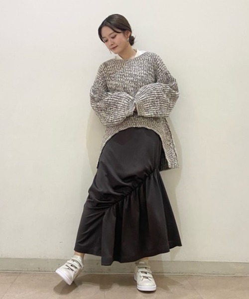 emmi（エミ）の「【emmi atelier】アシンメトリースカート