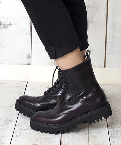 セール】レースアップショートブーツ（ブーツ）｜Jeffrey Campbell