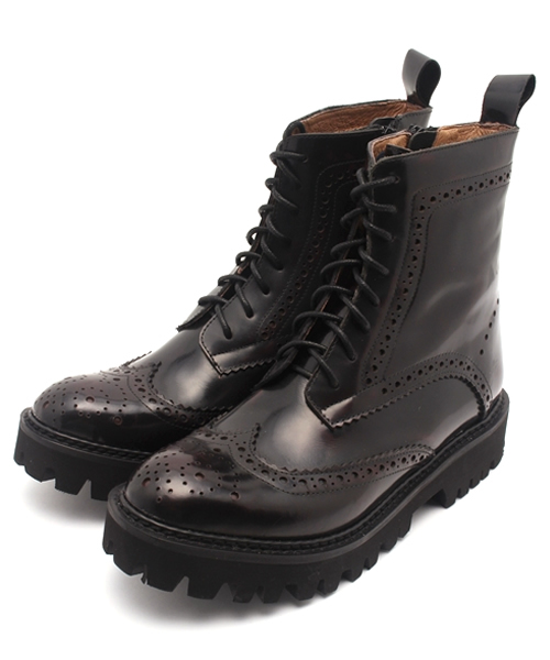 Jeffrey Campbell(ジェフリーキャンベル)の「レースアップショートブーツ(ブーツ・レディース・ブラック/ワイン/ブラウン系その他・39/38/36/37/35)」の13枚目の写真