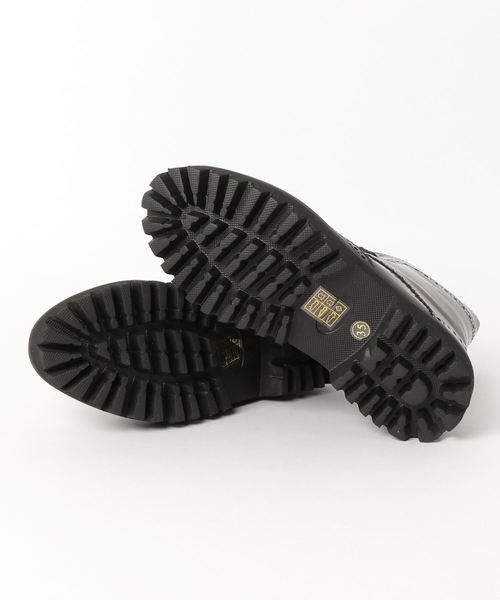 Jeffrey Campbell(ジェフリーキャンベル)の「レースアップショートブーツ(ブーツ・レディース・ブラック/ワイン/ブラウン系その他・39/38/36/37/35)」の5枚目の写真
