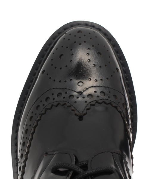 Jeffrey Campbell(ジェフリーキャンベル)の「レースアップショートブーツ(ブーツ・レディース・ブラック/ワイン/ブラウン系その他・39/38/36/37/35)」の8枚目の写真