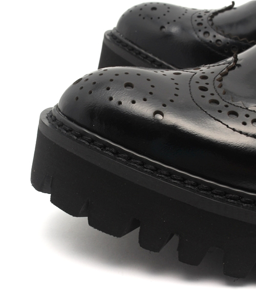Jeffrey Campbell(ジェフリーキャンベル)の「レースアップショートブーツ(ブーツ・レディース・ブラック/ワイン/ブラウン系その他・39/38/36/37/35)」の9枚目の写真