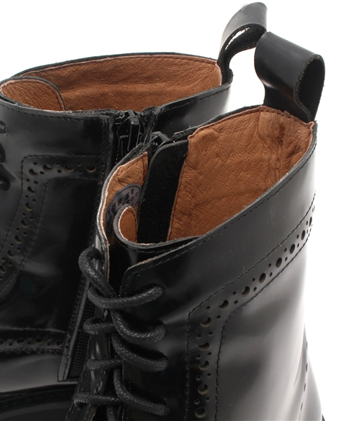 Jeffrey Campbell(ジェフリーキャンベル)の「レースアップショートブーツ(ブーツ・レディース・ブラック/ワイン/ブラウン系その他・39/38/36/37/35)」の11枚目の写真