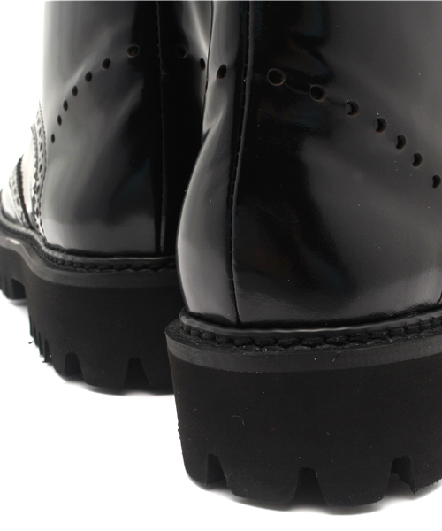 Jeffrey Campbell(ジェフリーキャンベル)の「レースアップショートブーツ(ブーツ・レディース・ブラック/ワイン/ブラウン系その他・39/38/36/37/35)」の12枚目の写真