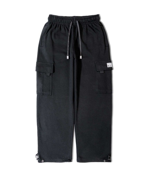 PRO CLUB （プロクラブ）の「Pro Club Heavyweight Fleece Cargo Pants（スウェットパンツ・メンズ・ブラック/グレー・S/M/L）」の3枚目の写真