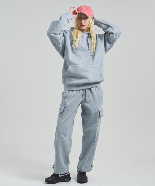 PRO CLUB （プロクラブ）の「Pro Club Heavyweight Fleece Cargo Pants（スウェットパンツ・メンズ・ブラック/グレー・S/M/L）」の21枚目の写真