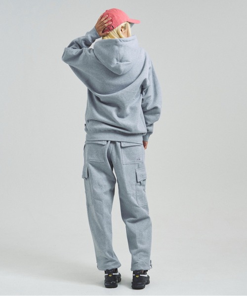 PRO CLUB （プロクラブ）の「Pro Club Heavyweight Fleece Cargo Pants（スウェットパンツ・メンズ・ブラック/グレー・S/M/L）」の19枚目の写真