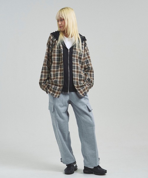 PRO CLUB （プロクラブ）の「Pro Club Heavyweight Fleece Cargo Pants（スウェットパンツ・メンズ・ブラック/グレー・S/M/L）」の18枚目の写真