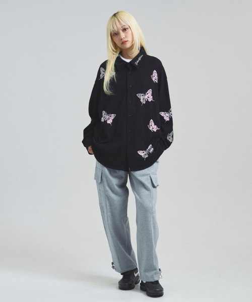 PRO CLUB （プロクラブ）の「Pro Club Heavyweight Fleece Cargo Pants（スウェットパンツ・メンズ・ブラック/グレー・S/M/L）」の17枚目の写真