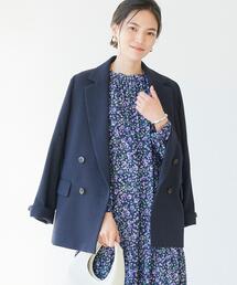 green label relaxing | TR ツイード ボックス ダブル ジャケット(テーラードジャケット)